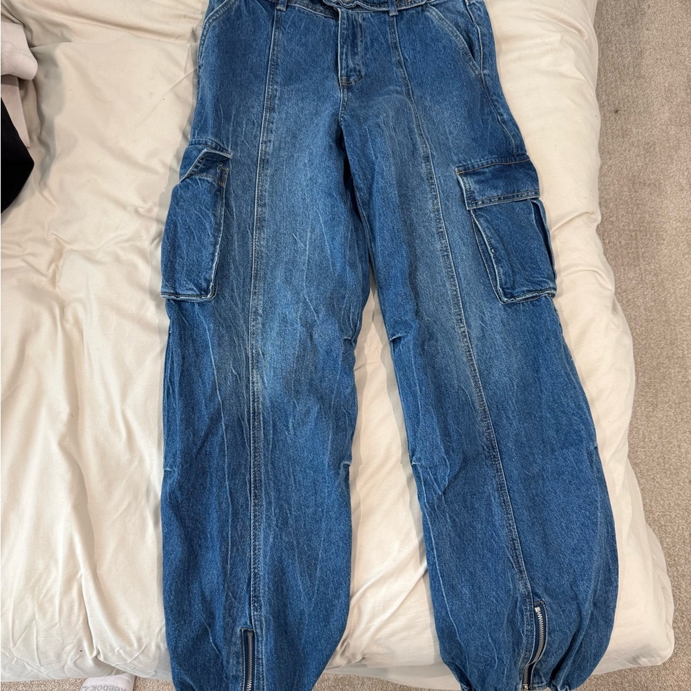 Forever 21 Cargo Jean Joggers